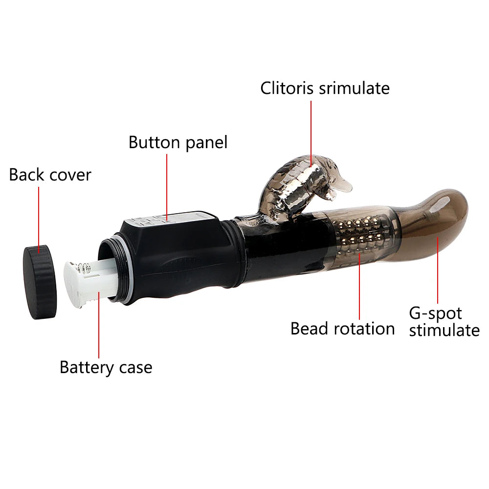 Erotii Rotate Dildo Rabbit Vibrator