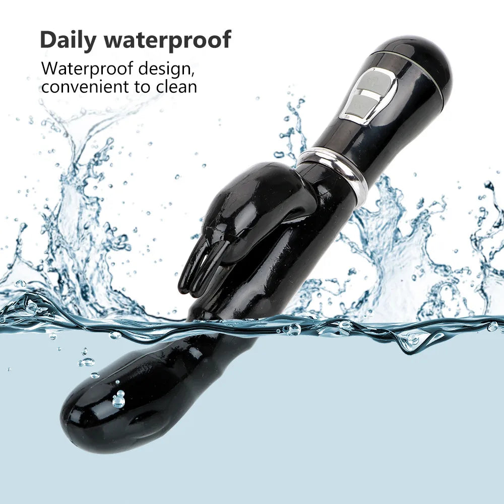 Erotii Powerful Double Head Rabbit Vibrator & Clitoris Stimulator