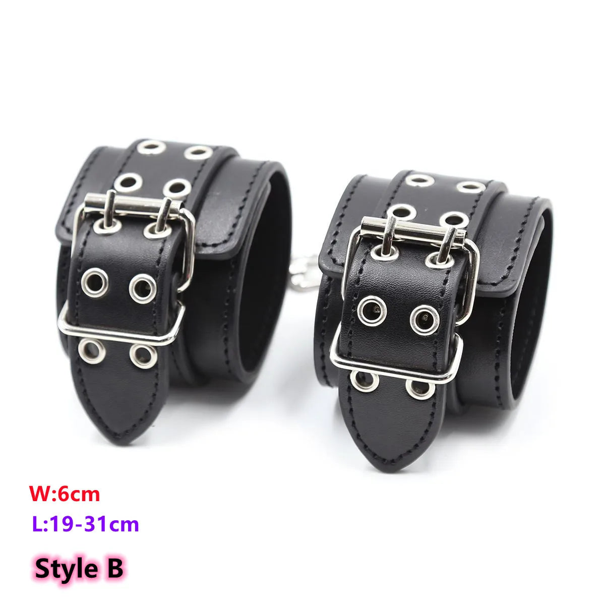 Bdsm Bondage Leather Strap Rope of Restraints Handcuffs with Cross Harness Lock for Fetish Adults Sex Games Erotic Accessories