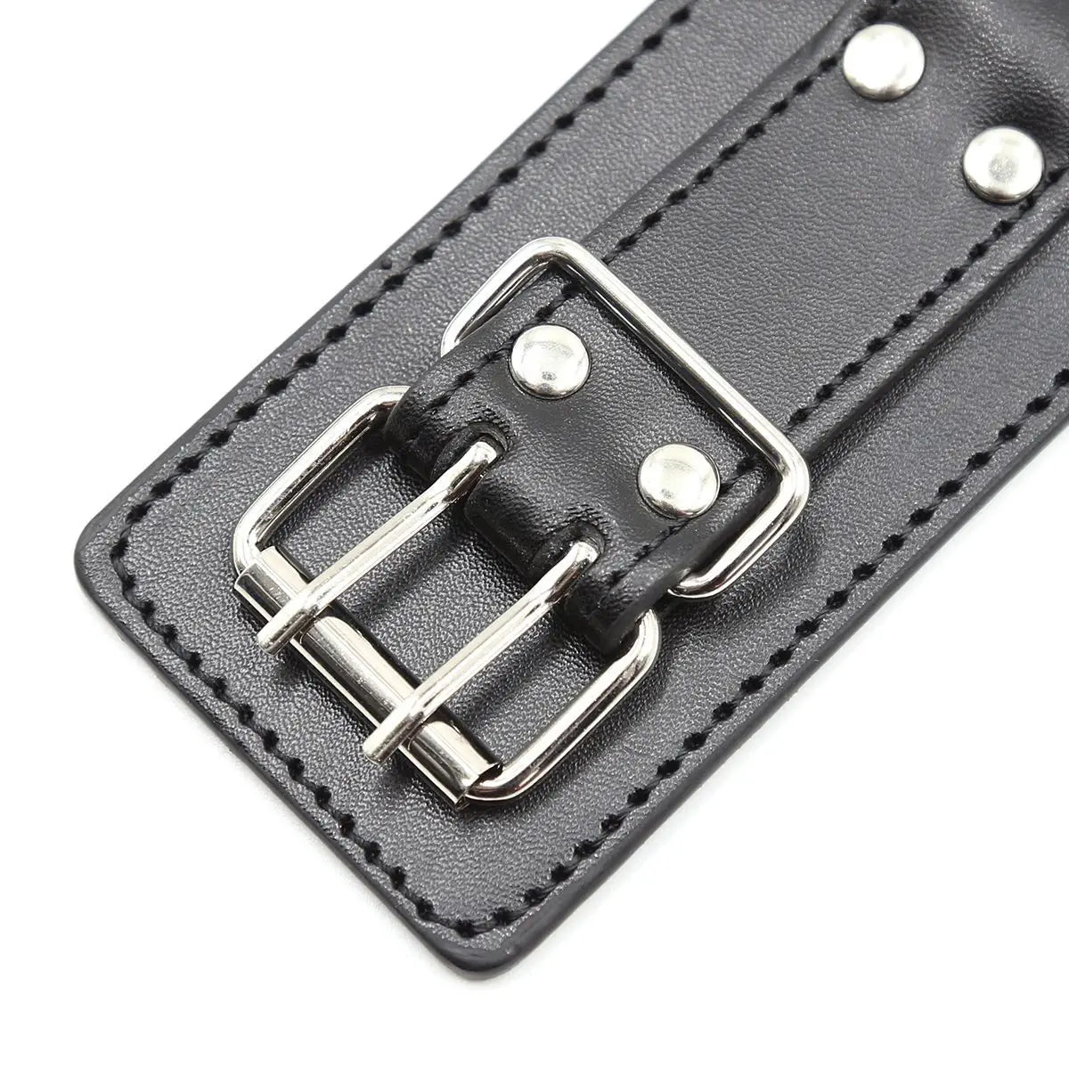 Bdsm Bondage Leather Strap Rope of Restraints Handcuffs with Cross Harness Lock for Fetish Adults Sex Games Erotic Accessories