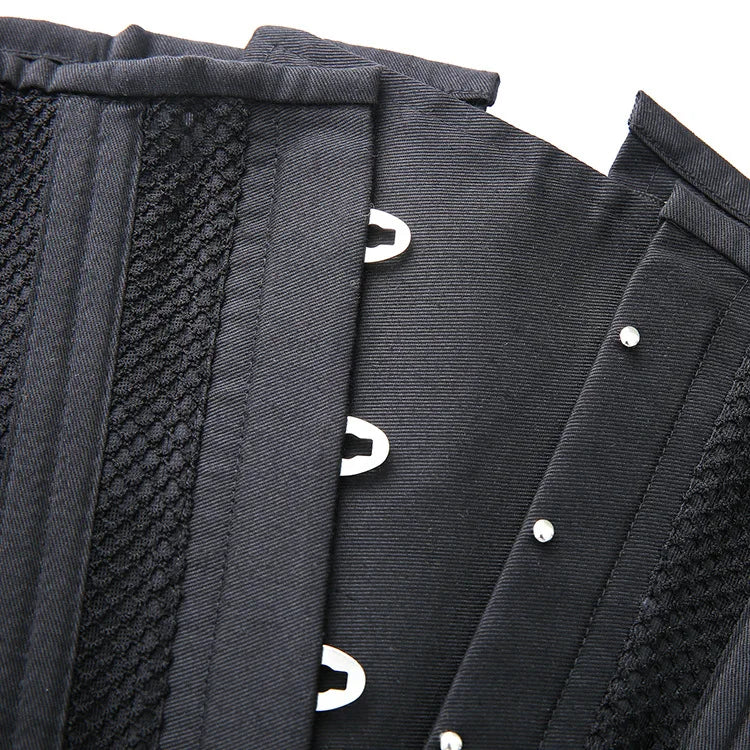 Short Torso Corset Underbust Gothic Corset Slimming Belly Sheath Hourglass Waist Trainer Body Shapewear Women Modeling Strap