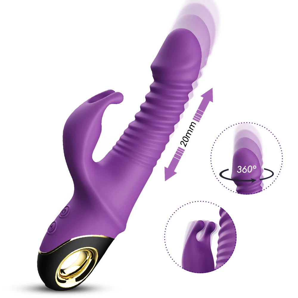 Erotii Dual Premium Rabbit Vibrator