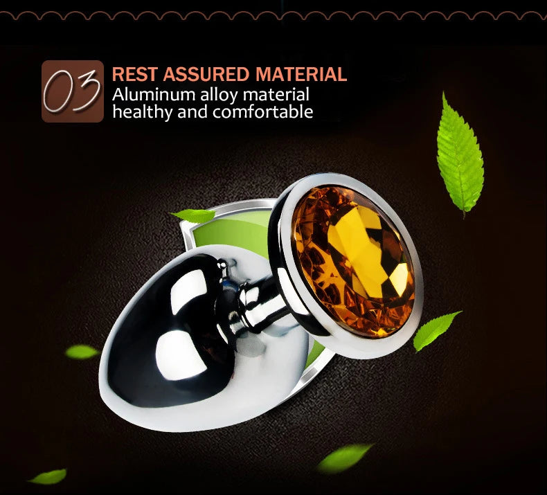 Anal Plug Sex Toy Butt Plug Anale Toys for Adults 18 Sexual Metal but Plug for Women Men Intimate Anal Cork Buttplug Tapon Anal