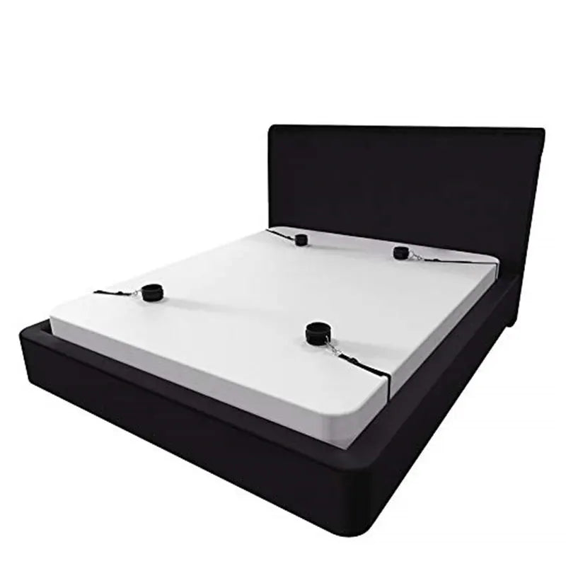 BDSM Bondage Gear Set Handcuffs Ankle Cuff Restraints Sex Toys for Women Men Couples Adult Games Erotic Furniture Accessories