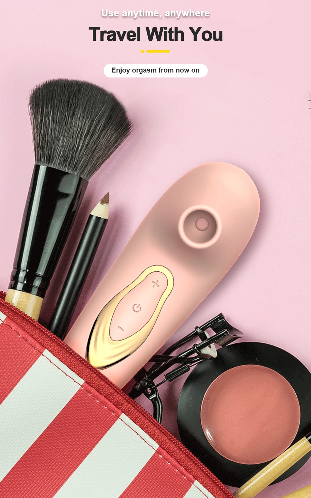 Sucker Clitoris Powerful Sucking Vibrator Female Clit Nipple Oral Vacuum Stimulator Massager Sex Toys Adults Goods for Women