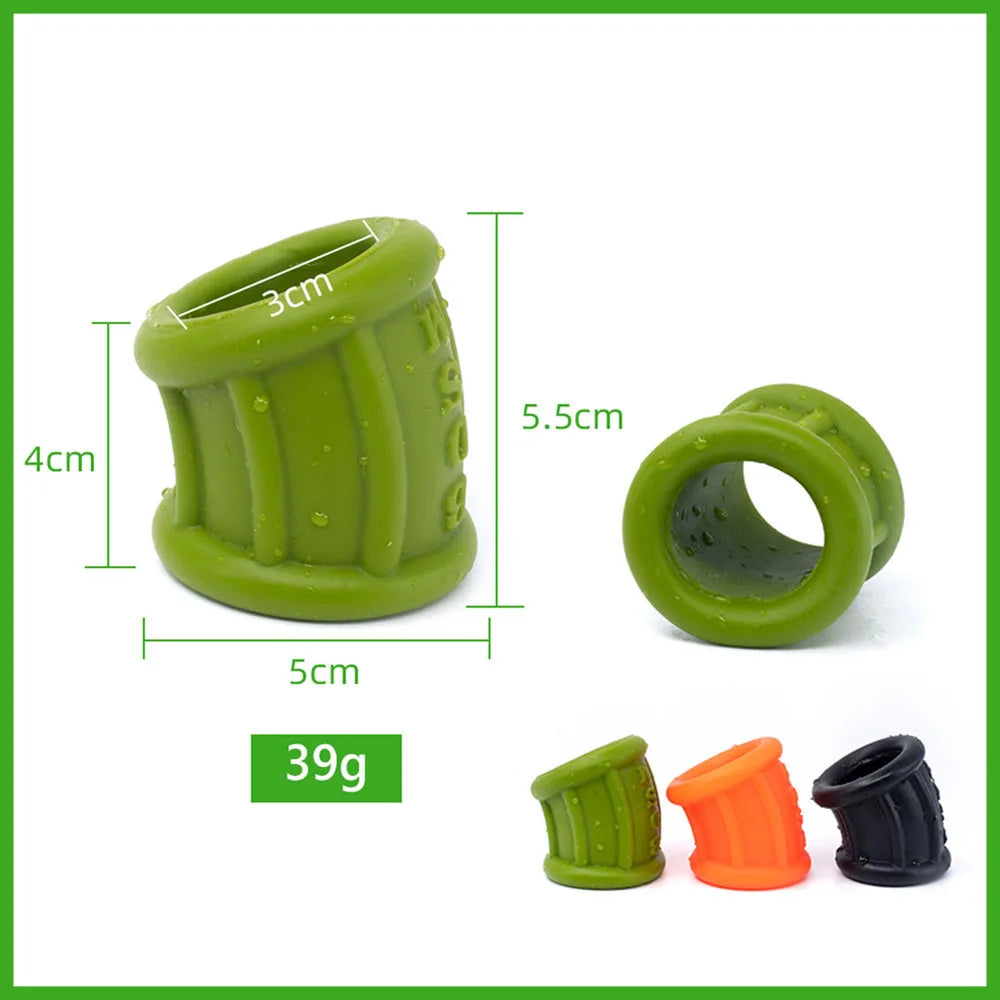 Penis Ring For Men Delay Ejaculation Erection Sex Product Scrotum Sleeve Dick Enlarger Ring Cock Cage Male Chastity Belt Sex Toy