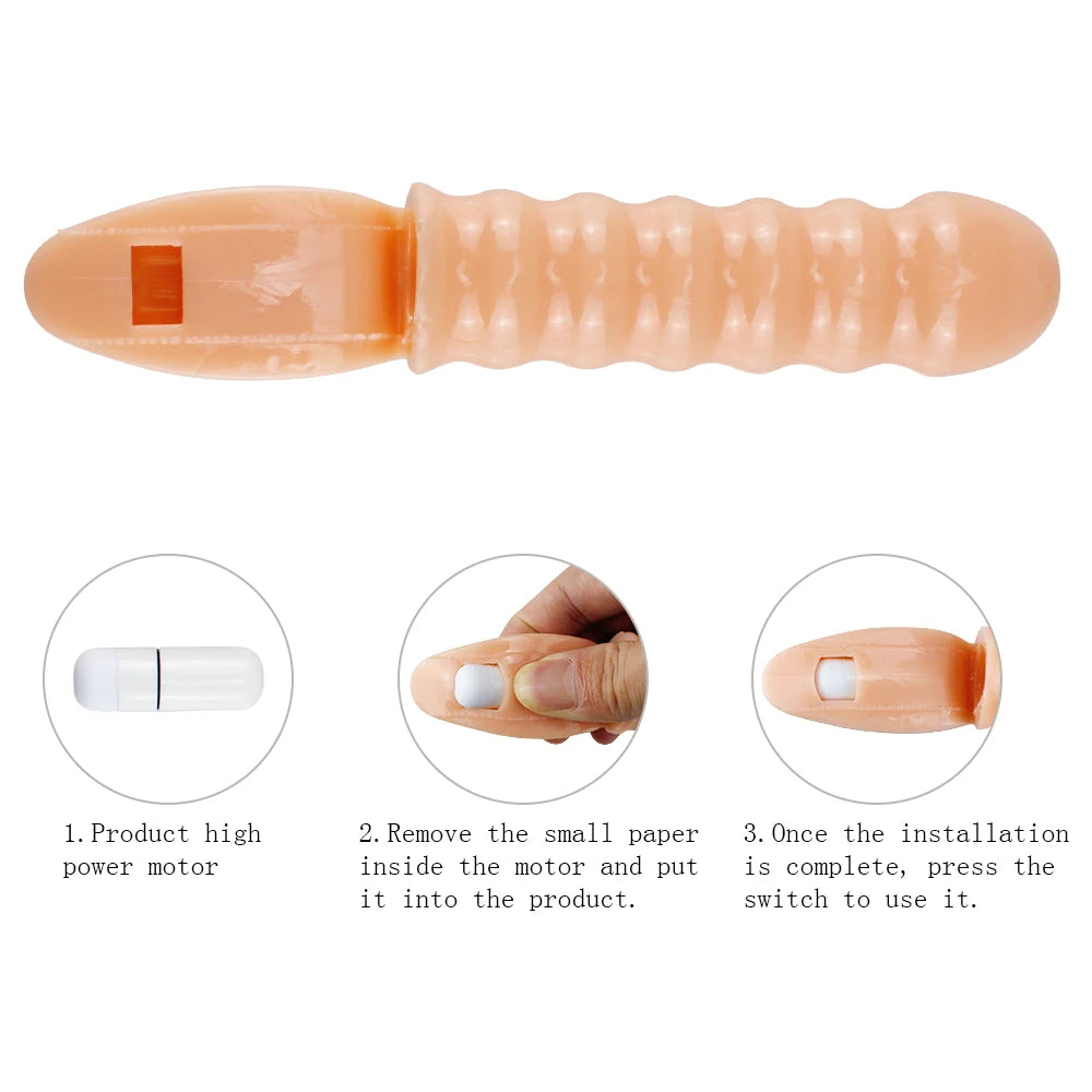 Finger Vibrators Clitoris Anal Stimulation Sex Toys For Woman Brush Vibrating Finger Sleeve G Spot Massager Adult Sex Product