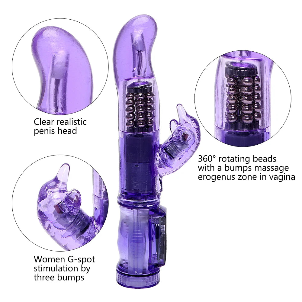 Erotii Rotate Dildo Rabbit Vibrator