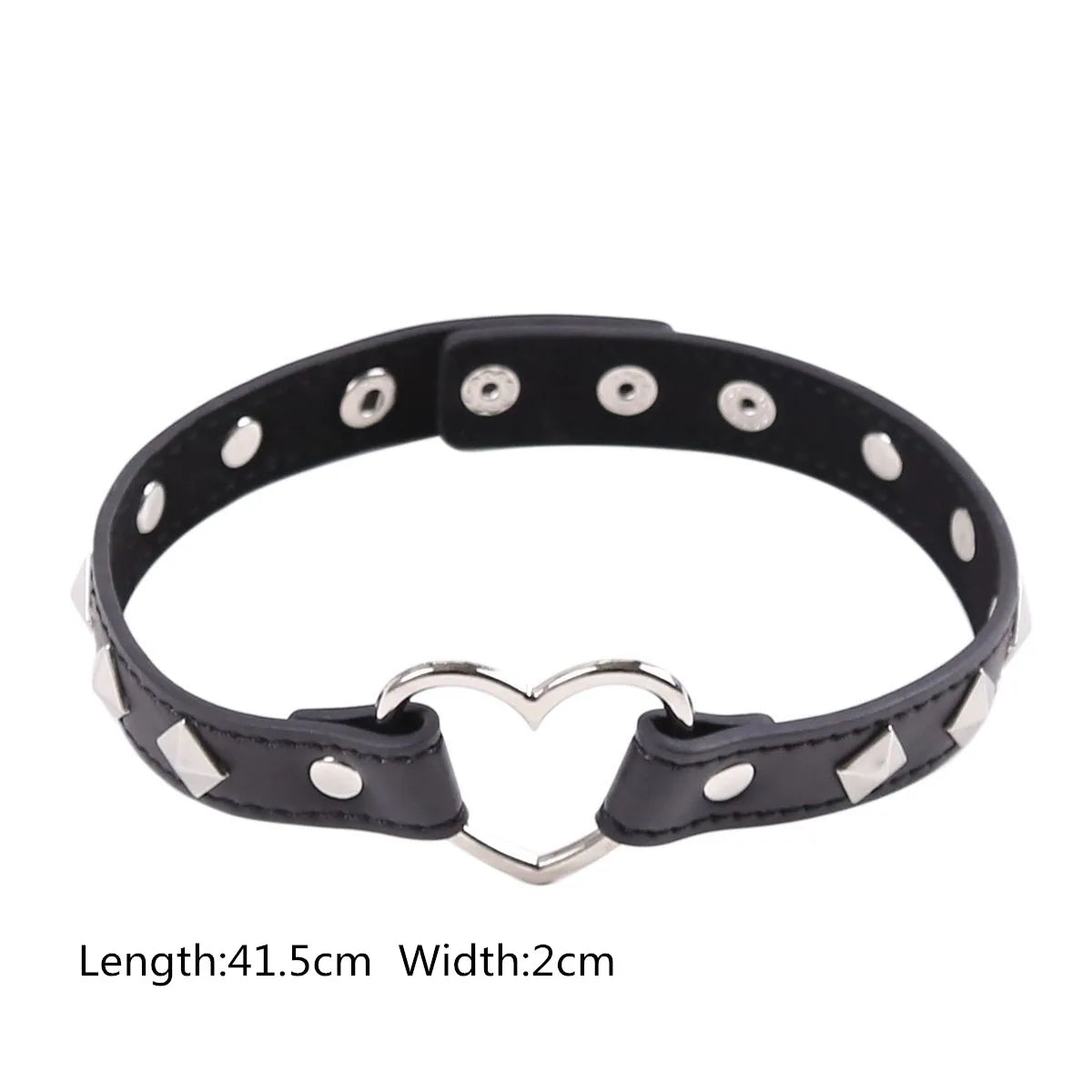 Sexy Leather Punk Rivets Necklace Accessories For Fetish Bdsm Collar Bondage Role Play Couples Flirting Men Women Gay Party Gift