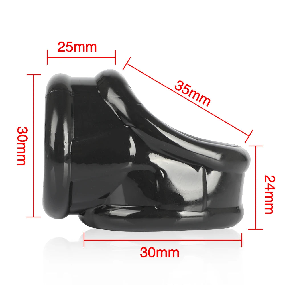 Penis Ring For Men Delay Ejaculation Erection Sex Product Scrotum Sleeve Dick Enlarger Ring Cock Cage Male Chastity Belt Sex Toy