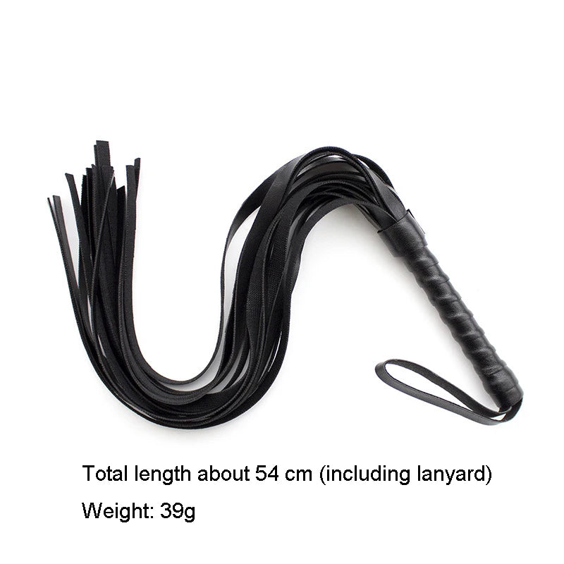 Slave Whip Adult Games BDSM Bondage Sex Toys for Woman Cockring Flogger Paddle Bdsm Spanking Bondage Restraints Whips