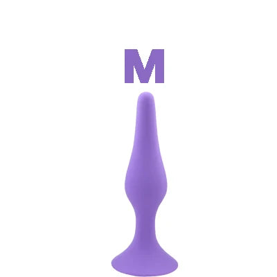 Anal Sex Toys for Men Women Black Anal Butt Plug for Beginner Erotic Toys Silicone Adult Products Prostate Massager