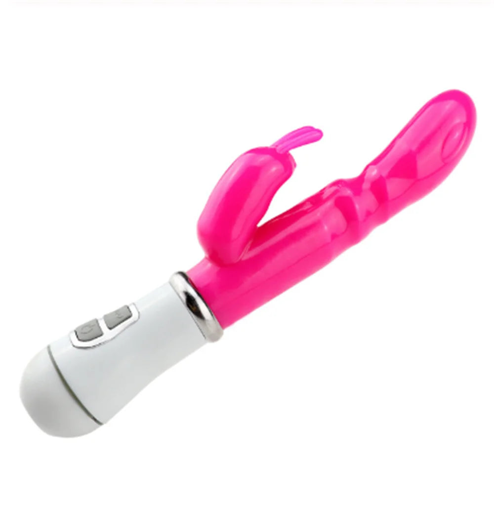Erotii Powerful Double Head Rabbit Vibrator & Clitoris Stimulator
