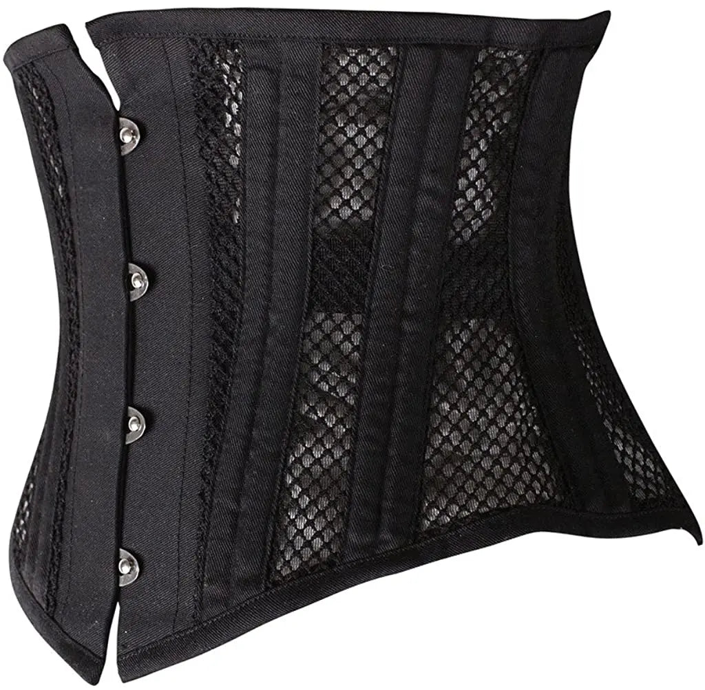 Short Torso Corset Underbust Gothic Corset Slimming Belly Sheath Hourglass Waist Trainer Body Shapewear Women Modeling Strap
