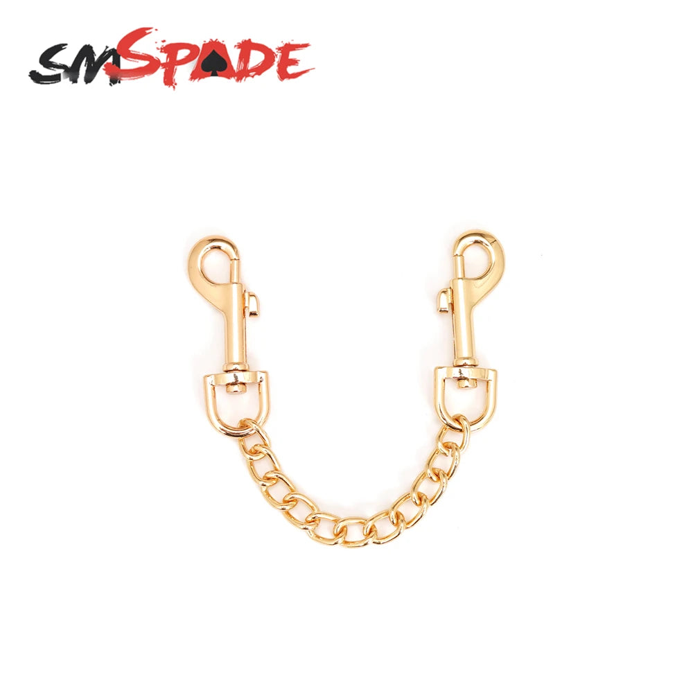 SMSPADE Leather Handcuffs BDSM Bondage Fetish Slave Sex Toys For Couples Wrist Cuffs Restraints Kit Erotic Adult Games Sex Shop