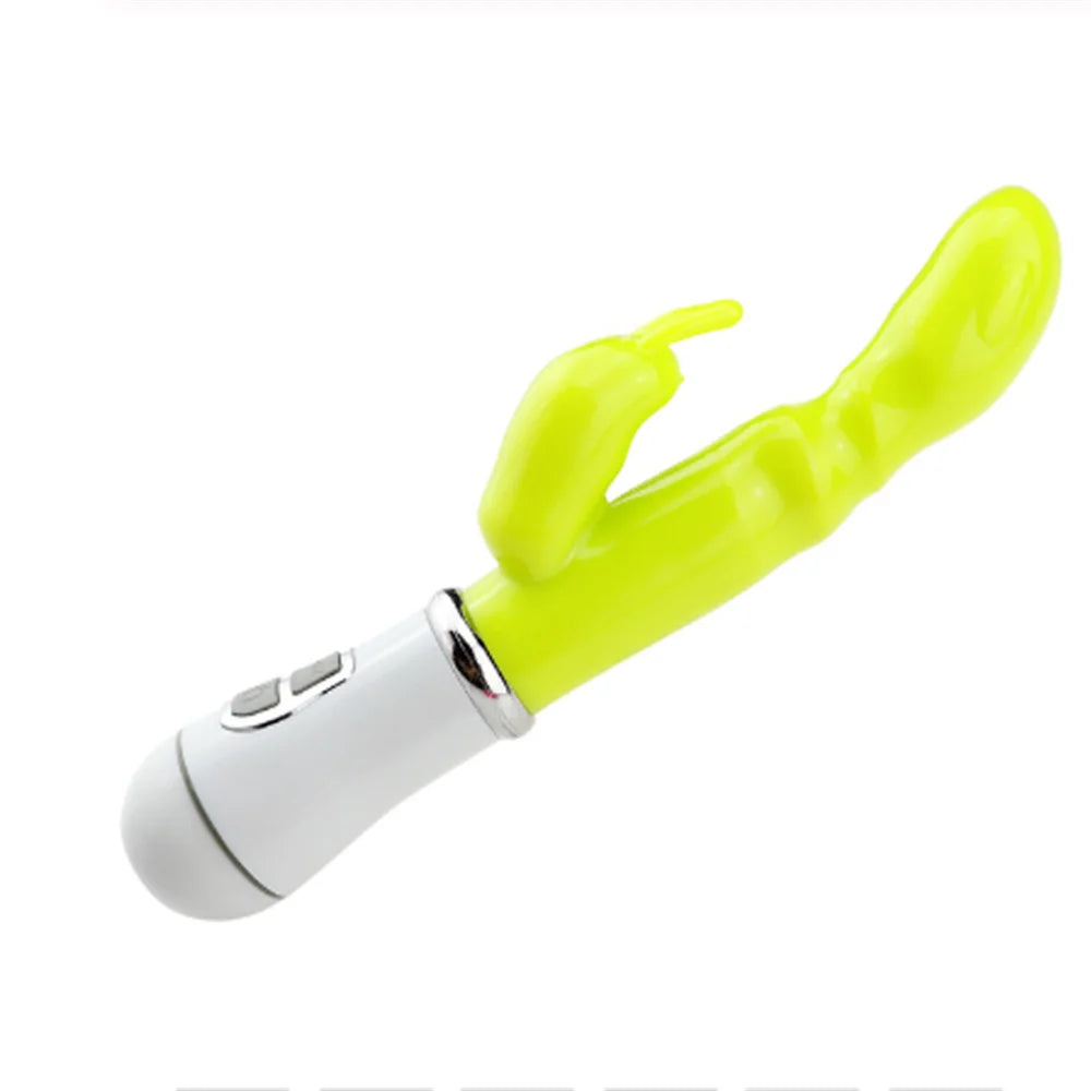 Powerful Rabbits Vibrators Vagina Clitoris Stimulator Double Head G-Spot Massager Sex Toys For Women Female Masturbator Sex Shop