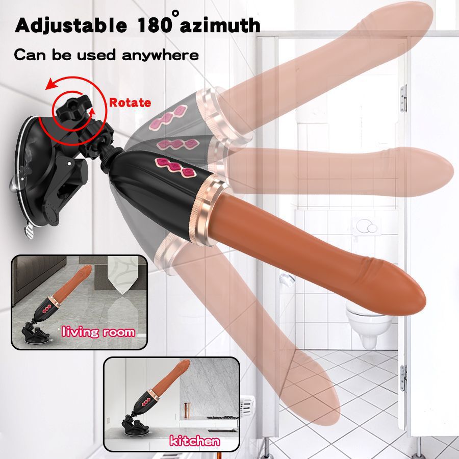 Sex Machine Automatic Thrusting Dildo for women Vibrator Vaginal G Spot Massager Retractable Pussy Adults Sex Toys Hands-Free