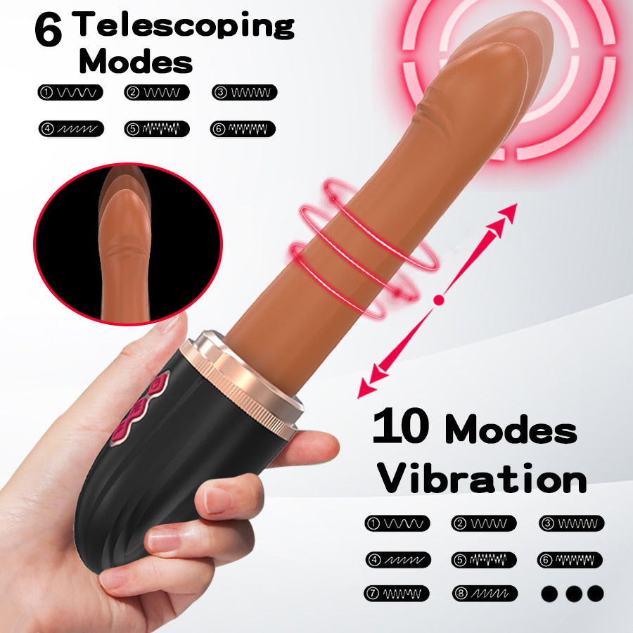 Sex Machine Automatic Thrusting Dildo for women Vibrator Vaginal G Spot Massager Retractable Pussy Adults Sex Toys Hands-Free