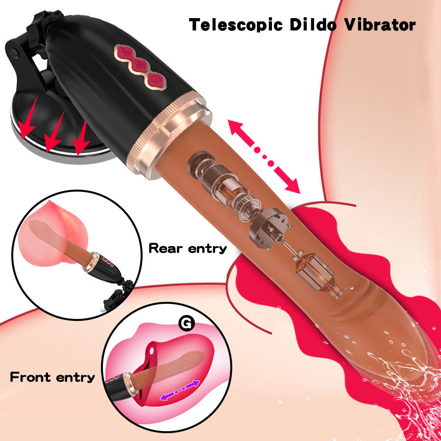 Sex Machine Automatic Thrusting Dildo for women Vibrator Vaginal G Spot Massager Retractable Pussy Adults Sex Toys Hands-Free