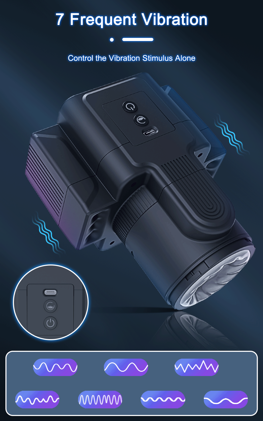 Automatic Masturbators Sex Toys for Men Male Masturbator Cup Thrusting Telescopic Masturbation Piston Open-ended Adult Equipment