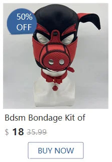 BDSM Leather Head Harness Oral Mouth Ball Restraint Hood Mouth Strap Bondage Gag Half Face Mask for Couple SM Slave Roleplay