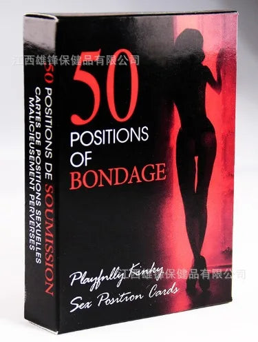 Possible Sexual Positions Playing A Year of Sex for Adult Sexy Game Cards Sets for Couple Sex Cards Bedroom Commands