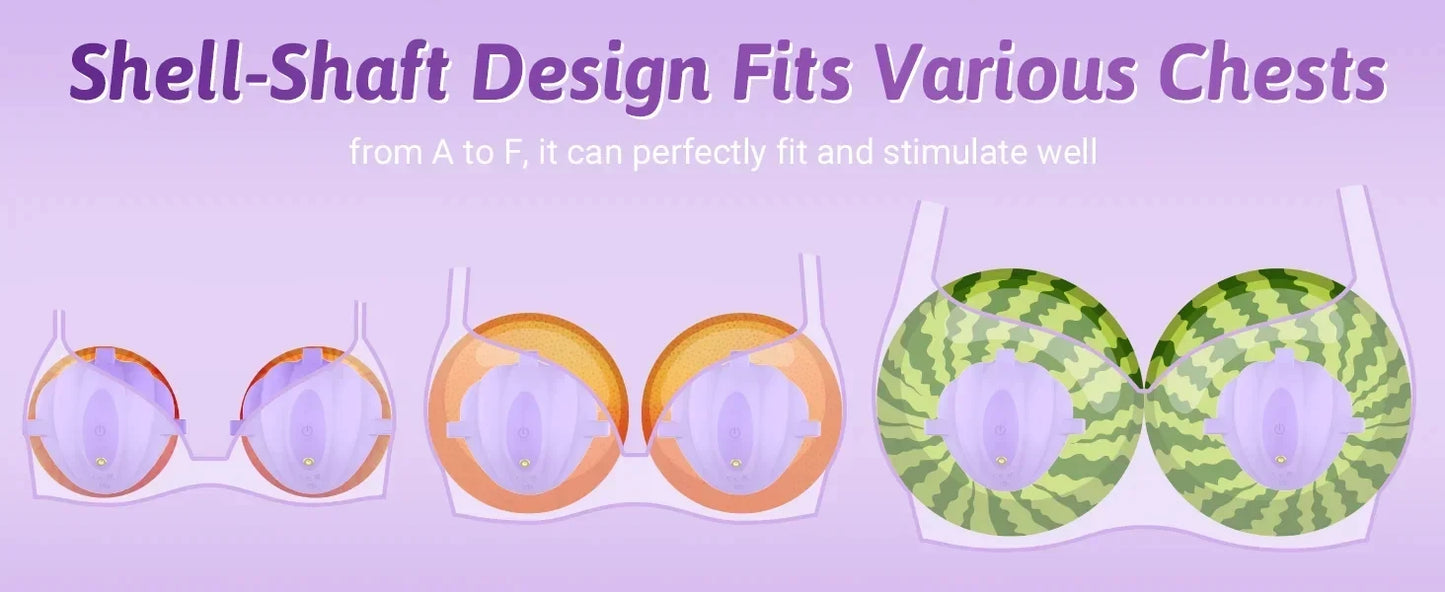 Sex Toys for Women Wearable Nipple Vibrator Breast Massage APP Remote Control Female Masturbator Toys Adult Supplies