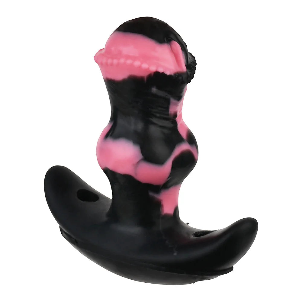 YOCY Mouth Gag Horse Dildo Adjustable Leather Strap on Sex Toy For Couple Game Bondage Muzzles