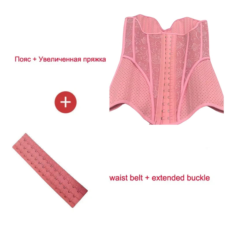 Slimming Sheath Latex Rubber Waist Trainer Cincher Corset Shapewear Belly Body Shaper Modeling Strap Fajas Colombian Girdle Belt