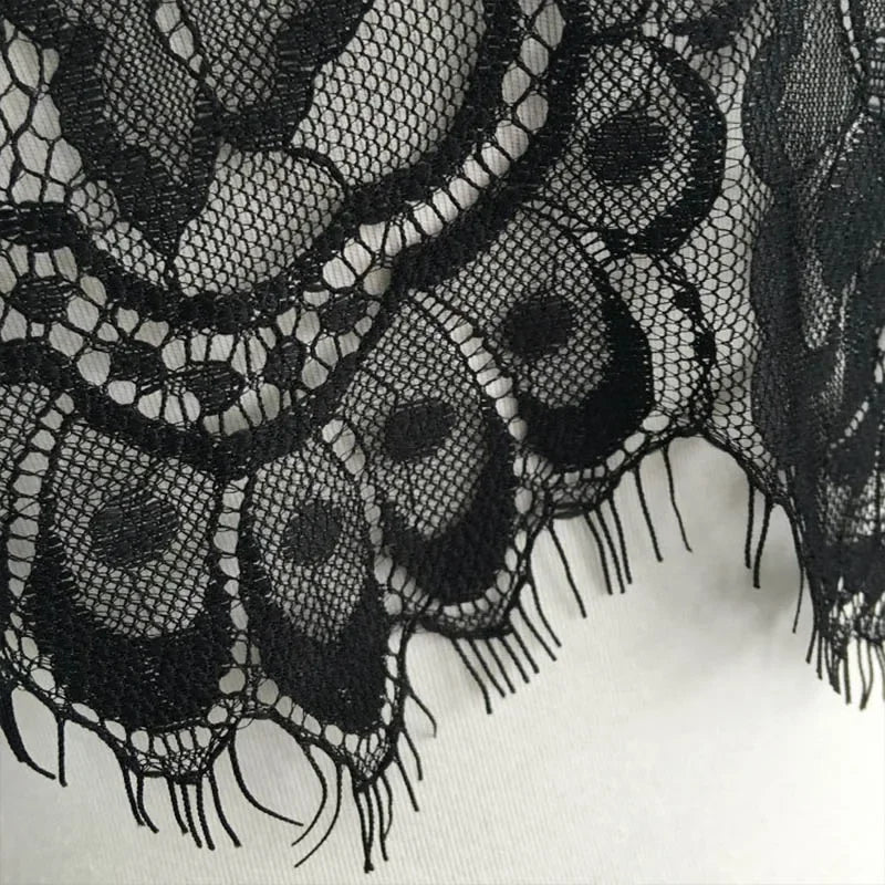 Lingerie Set Sexy Plus Size Hot Underwear Women Set Bra&Panty Thong Set Sexy Transparent Lingere Lace Black Open Intimates