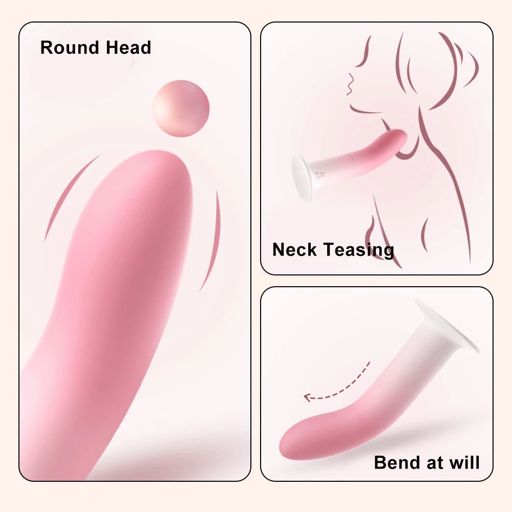 Simulation Dildo G point Anal Stimulation Female Masturbation Suction Cup Waterproof Prostate Massage Stick Adult Sex Products