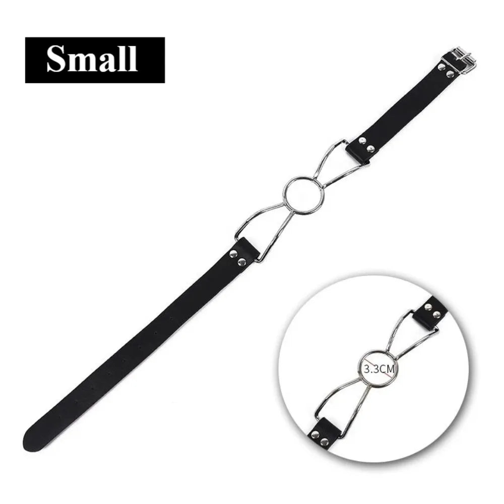 BDSM Ring Gags Open Mouth Adult Toy Bondage Restraints Couples Sex Game Erotic Accessories Oral Sex Toys 18