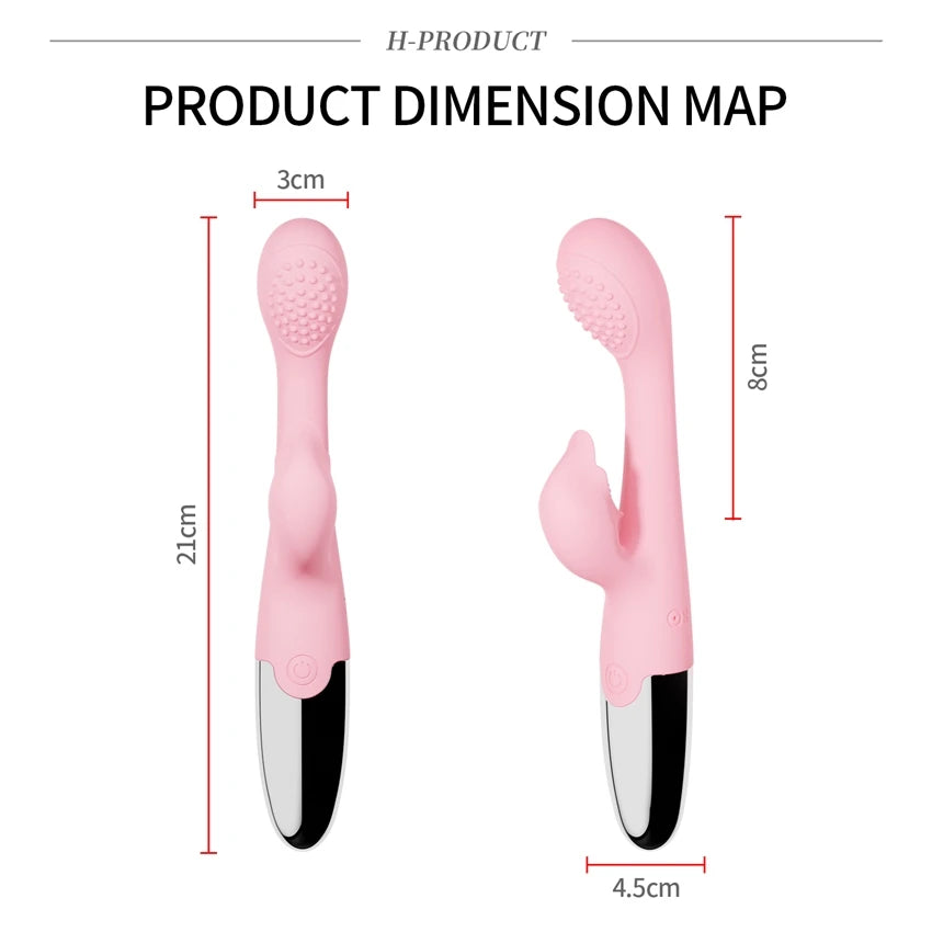 Vibrator Dildo G Spot with Female Stimulator Big Penis Anal Plug Adult Realistic Man Real Penis Sex Toys for Women 10 Modes