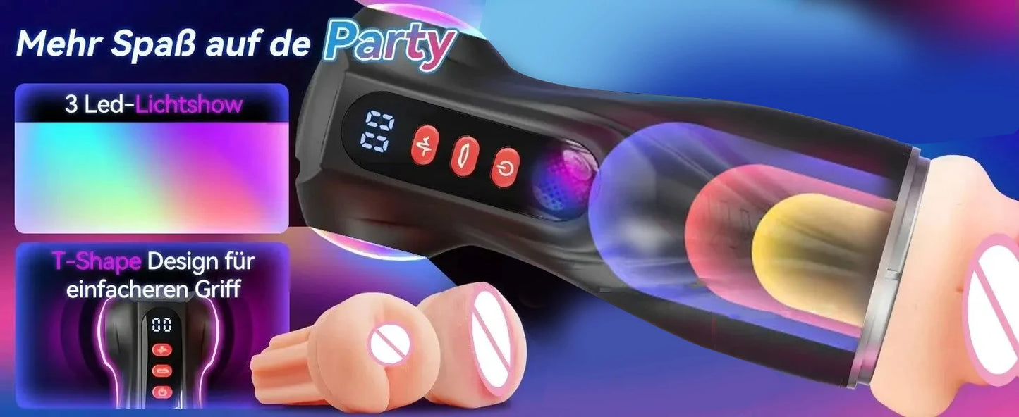 Automatic Male Masterbator with APP Control 9 Sucking Vibrating Thrusting Modes Men Sex Toys Penis Pump Adult Blowjob Stroker