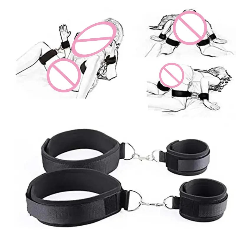 BDSM Bondage Restraints Handcuffs Shackles Erotic Accessories Adult Games Erotic Sex Toys For Woman Couples SM Fetish Slave