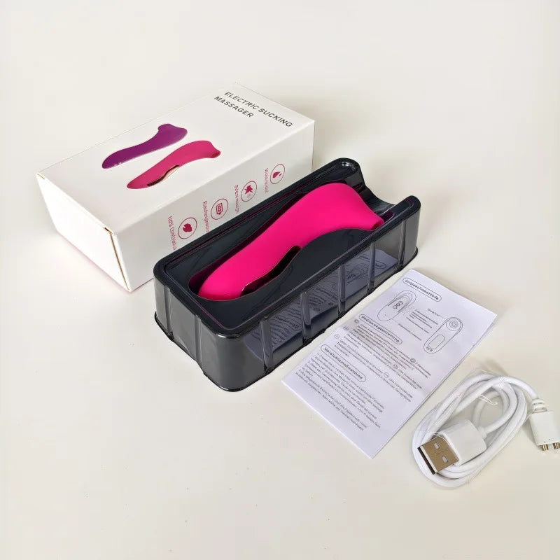 Powerful Sucker Clitoris Sucking Vibrator Female Clit Nipple Oral Vacuum Stimulator Massager Sex Toys Adults Goods for Women