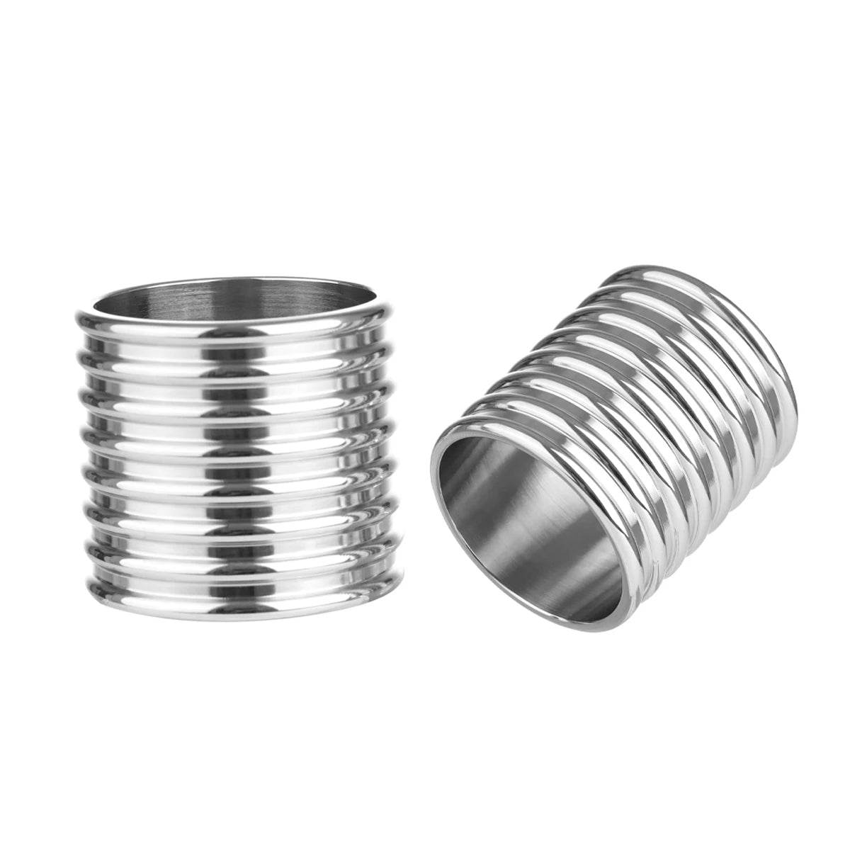 1pcs, Stainless steel penile rings, penile restraint tension rings, penile exercise correction, male sex toys