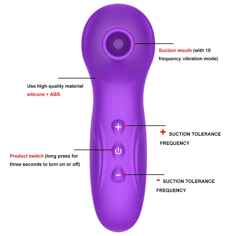 Powerful Sucker Sex Toys Clitoris Sucking Vibrator Female Clit Nipple Oral Vacuum Stimulator Massager Adults for Women Sex Shop