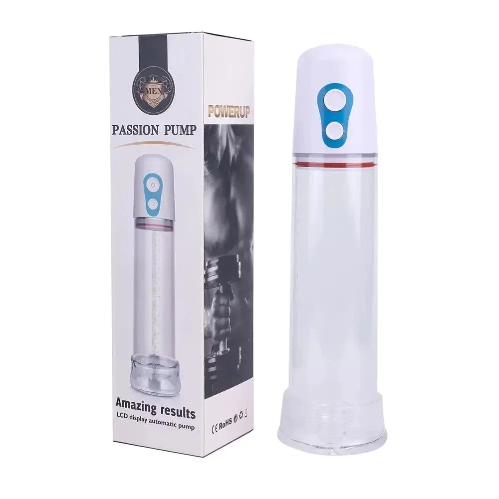 Electric Penis Pump Penis Enlarger Vacuum Pump Sex Toys for Men Penile Bigger Trainer Adult Male Masturbator Penis Enlargement