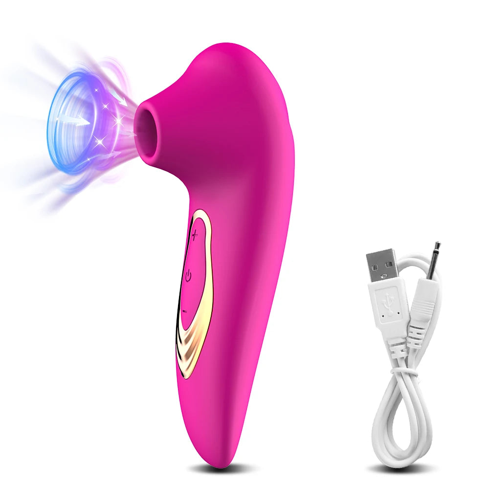 Sucker Clitoris Powerful Sucking Vibrator Female Clit Nipple Oral Vacuum Stimulator Massager Sex Toys Adults Goods for Women