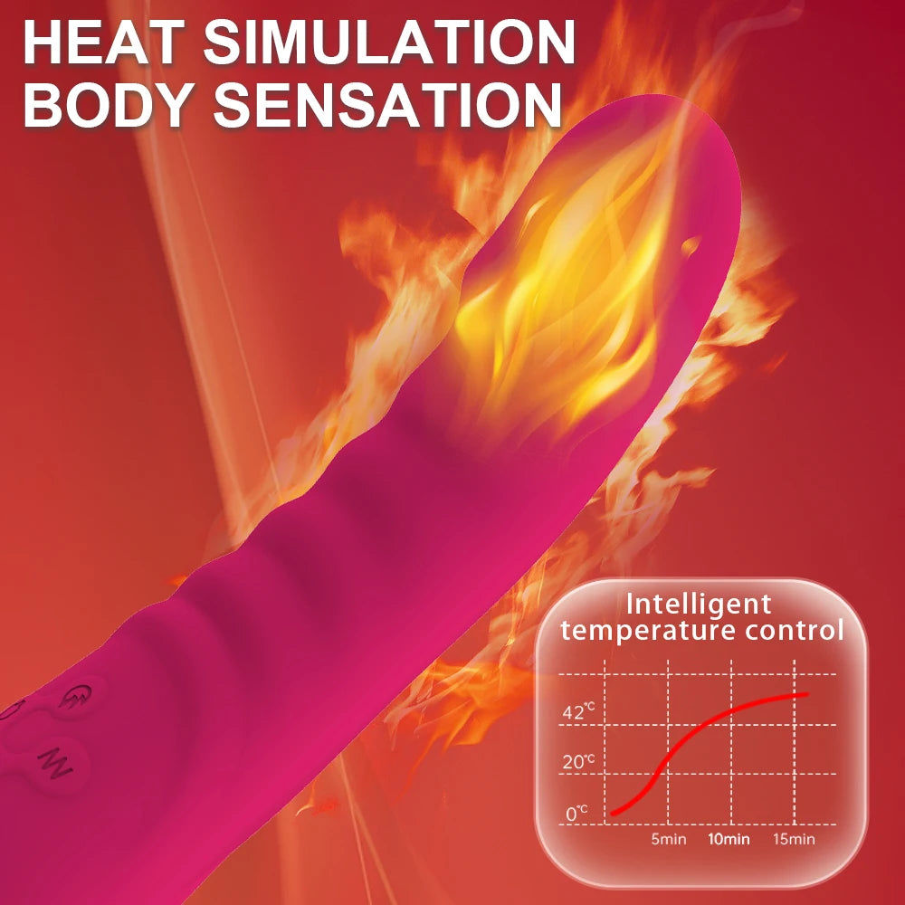 Powerful Vibrator Dildos Wand for Women Clitoris Stimulator G Spot Vibrator for Women Vagina Massager Adult Sex Toys for Woman