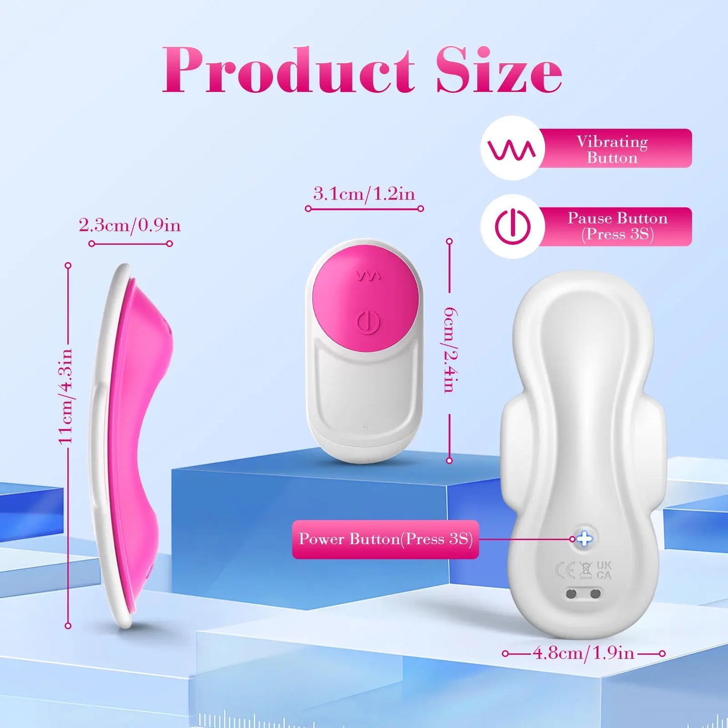 Wearable Panty Vibrator Adult Sex Toys for Women Clit Clitoral Stimulator 7 Vibration Remote App Control Sexy Toy for Women