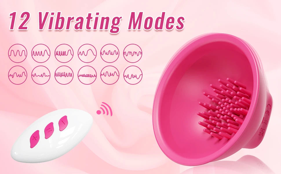 Remote Control Nipple Toys Vibrator Adult Sex Toys for Women Female Wearable Adjustable Nipple Massage Sex Toys Adult Products