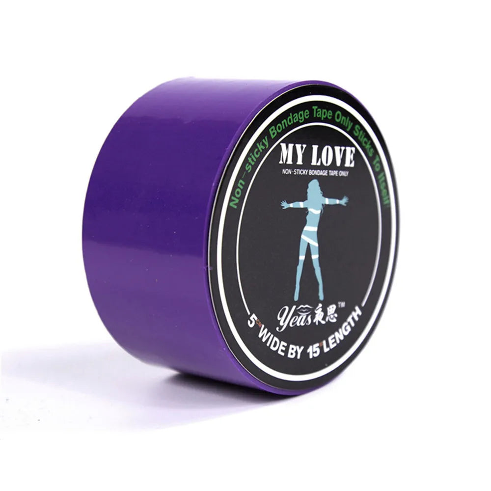 BDSM Electrostatic Static Bondage Tape Body Harness Tied Restraints Bundle Role Play Adult Fun Slave Game Erotic  Sex Toys