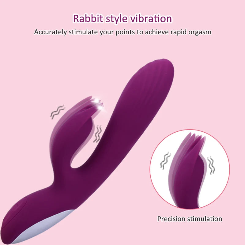 Erotii Dual Stimulator Rabbit Vibrator