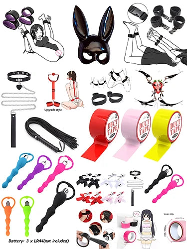 BDSM Sex Handcuffs Restraints Open Leg Ankle Cuffs SM Bondage Harness Bed Bandage Straps Slave Major Toys Erotic Accessories