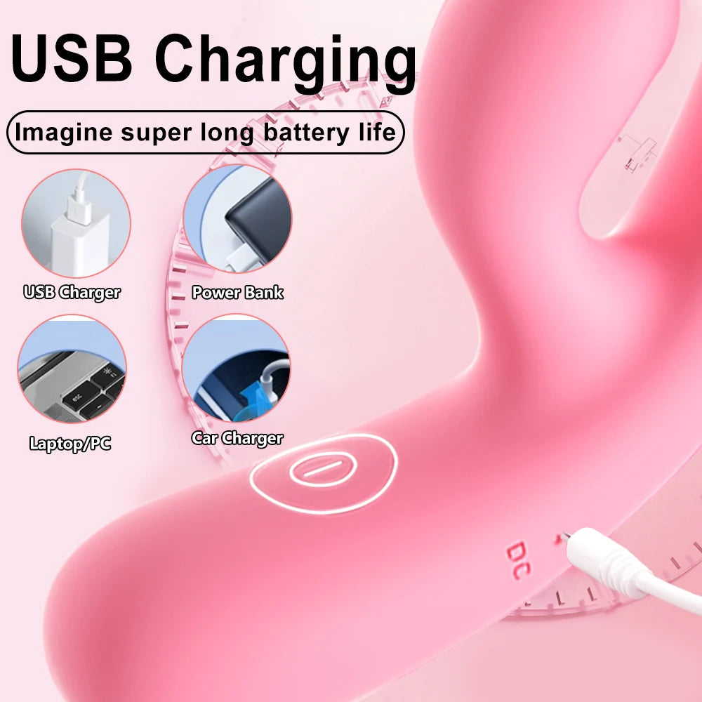 Erotii Rabbit Vibrator & Clitoral Stimulator