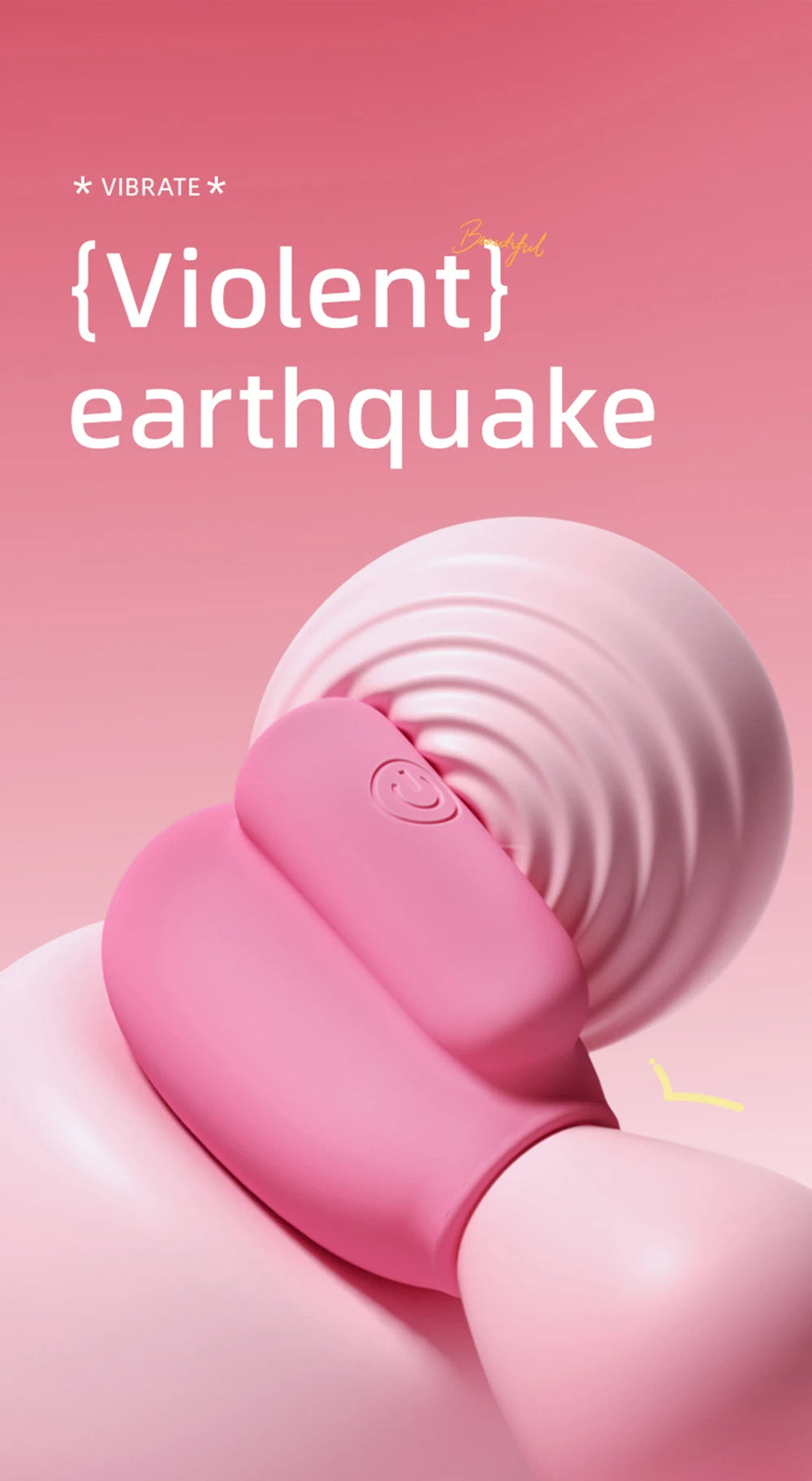 10 Frequency Nipple Sucking Vibrator Pink G Spot Nipple Breast Massage Adult Sex Toys for Women Female Masturbating Supplies