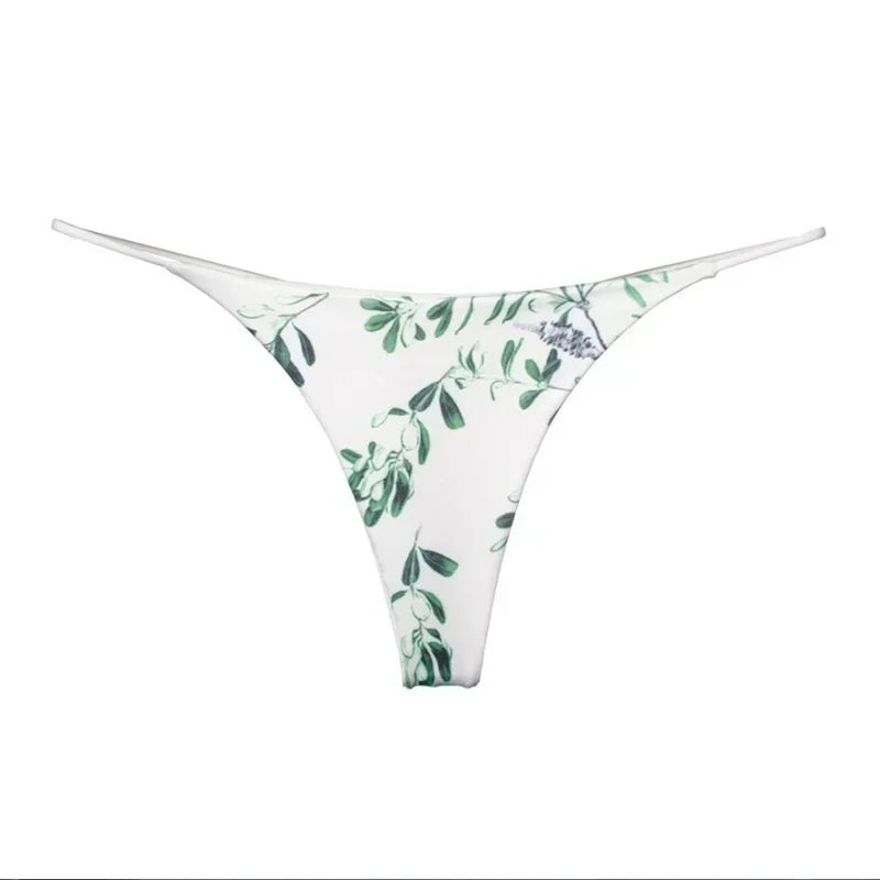Lingerie Sexy G Strings Low-Rise Thong Panties Female Sexy Underwear Women Seamless Low  thongs women sexy Beach style