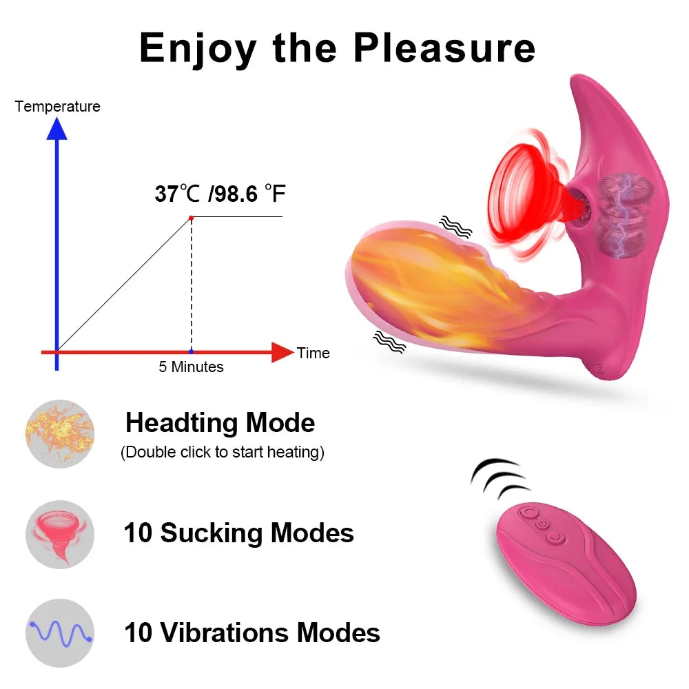 Wireless Remote Control Sucking Vibrator For Women G Spots Clit Sucker Clitoris Stimulator Dildo Sex Toys for Adults Couples